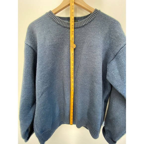 J. Crew Crew Neck Long Sleeve 100% Wool Sweater - Picture 6 of 8